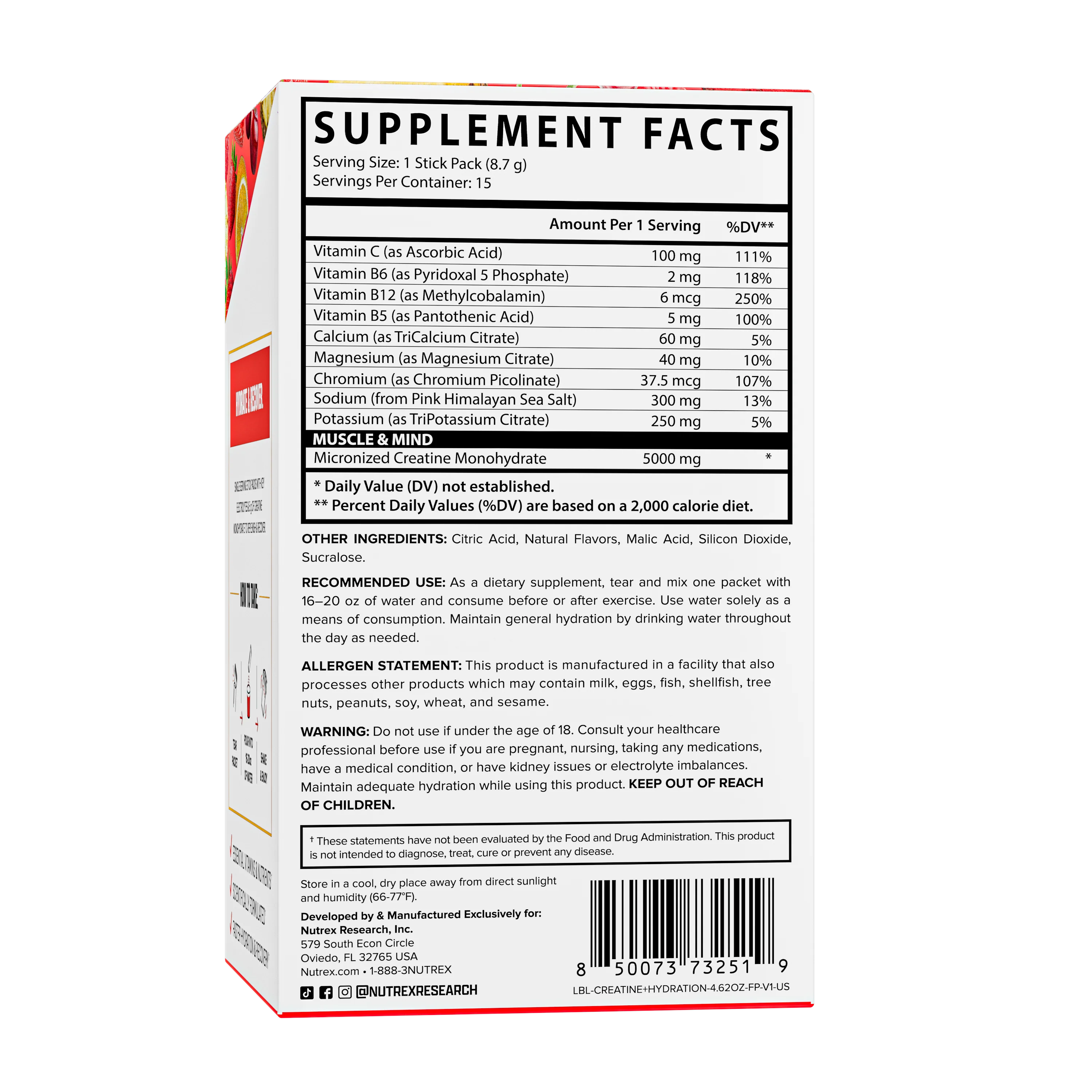 Creatine + Hydration Stick Packs - Image 12