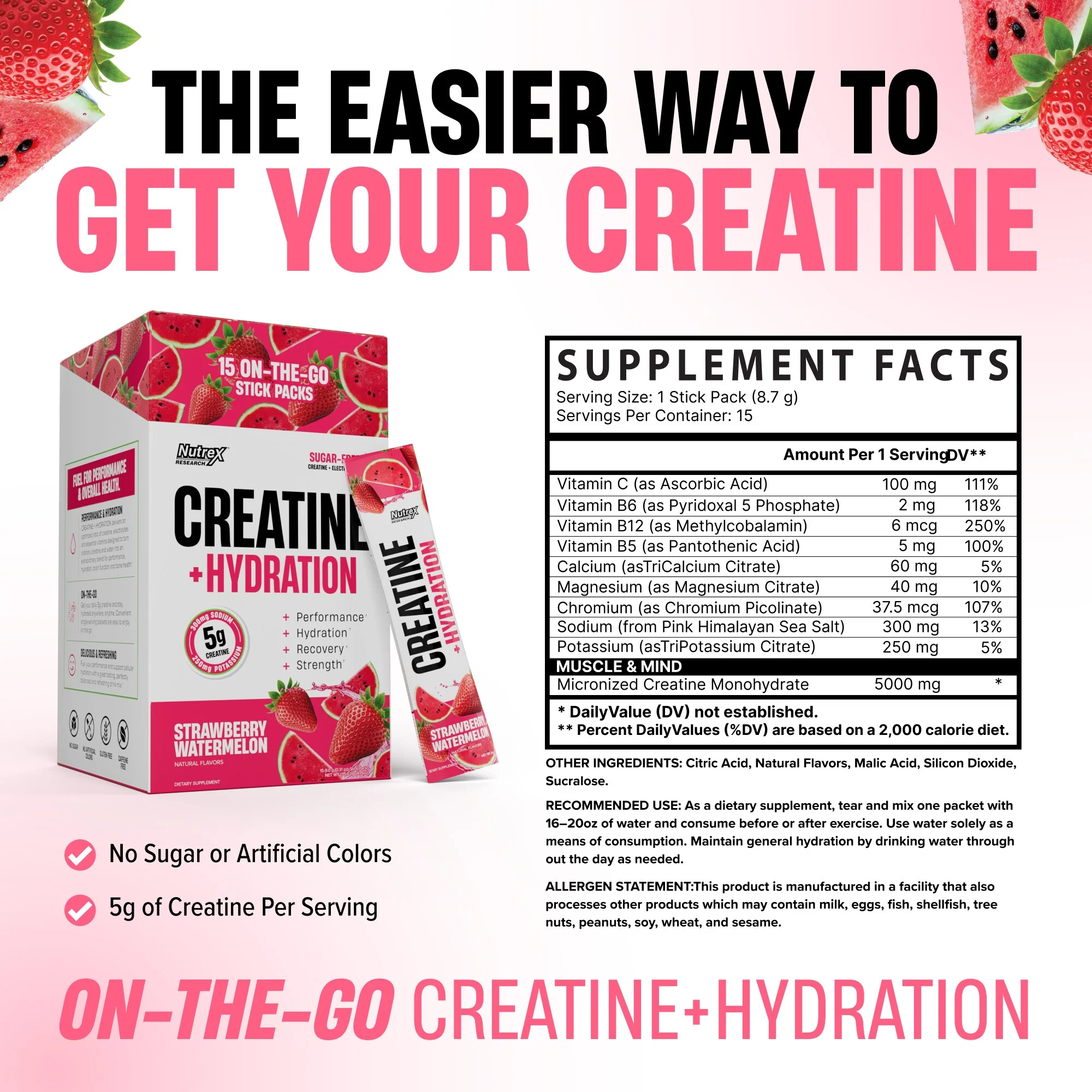 Creatine + Hydration Stick Packs - Image 18