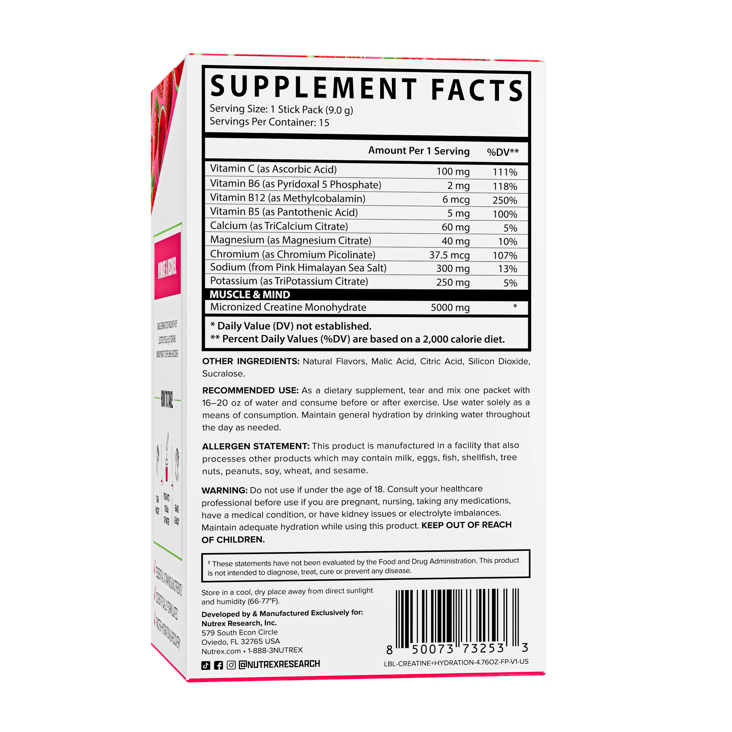 Creatine + Hydration Stick Packs - Image 25
