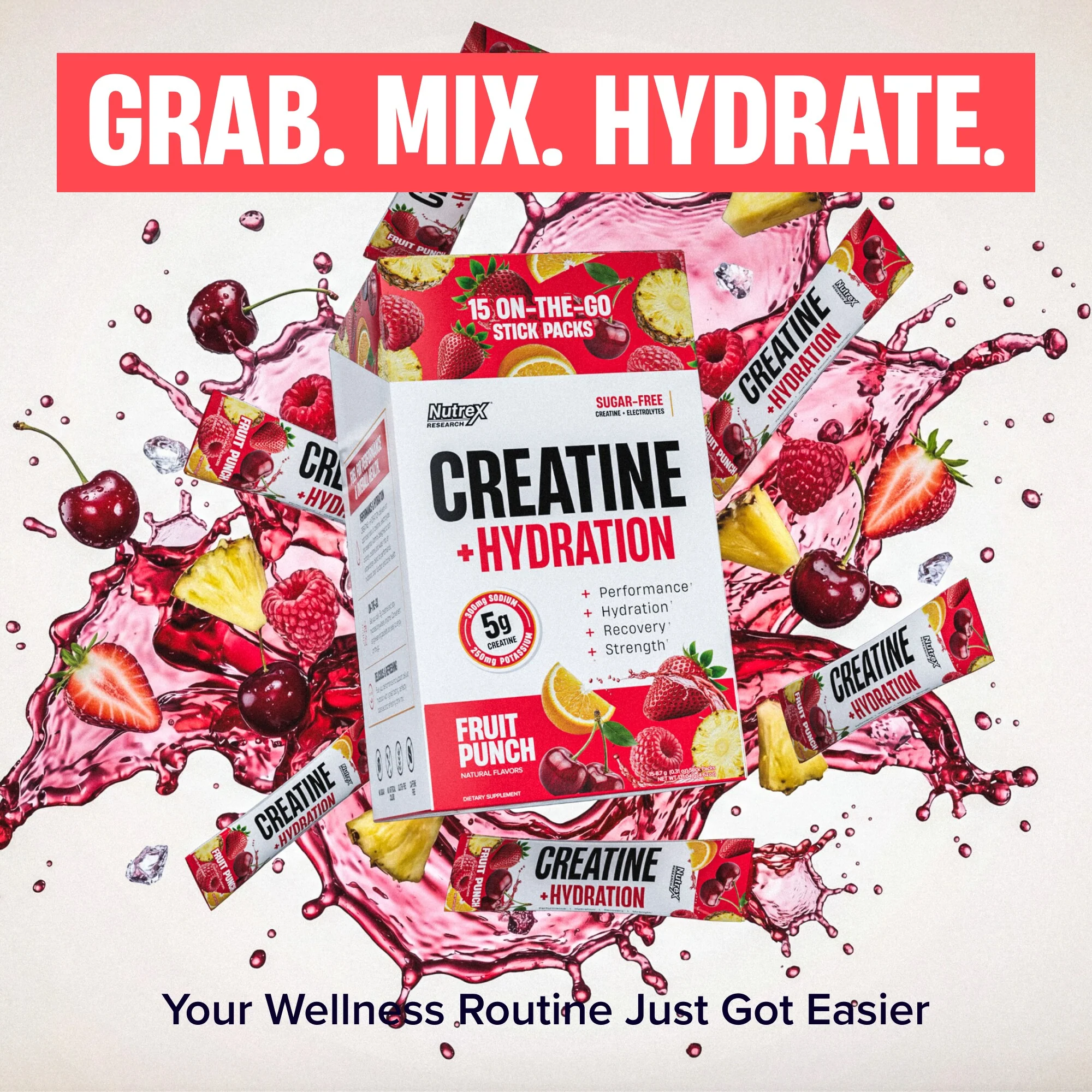 Creatine + Hydration Stick Packs - Image 3