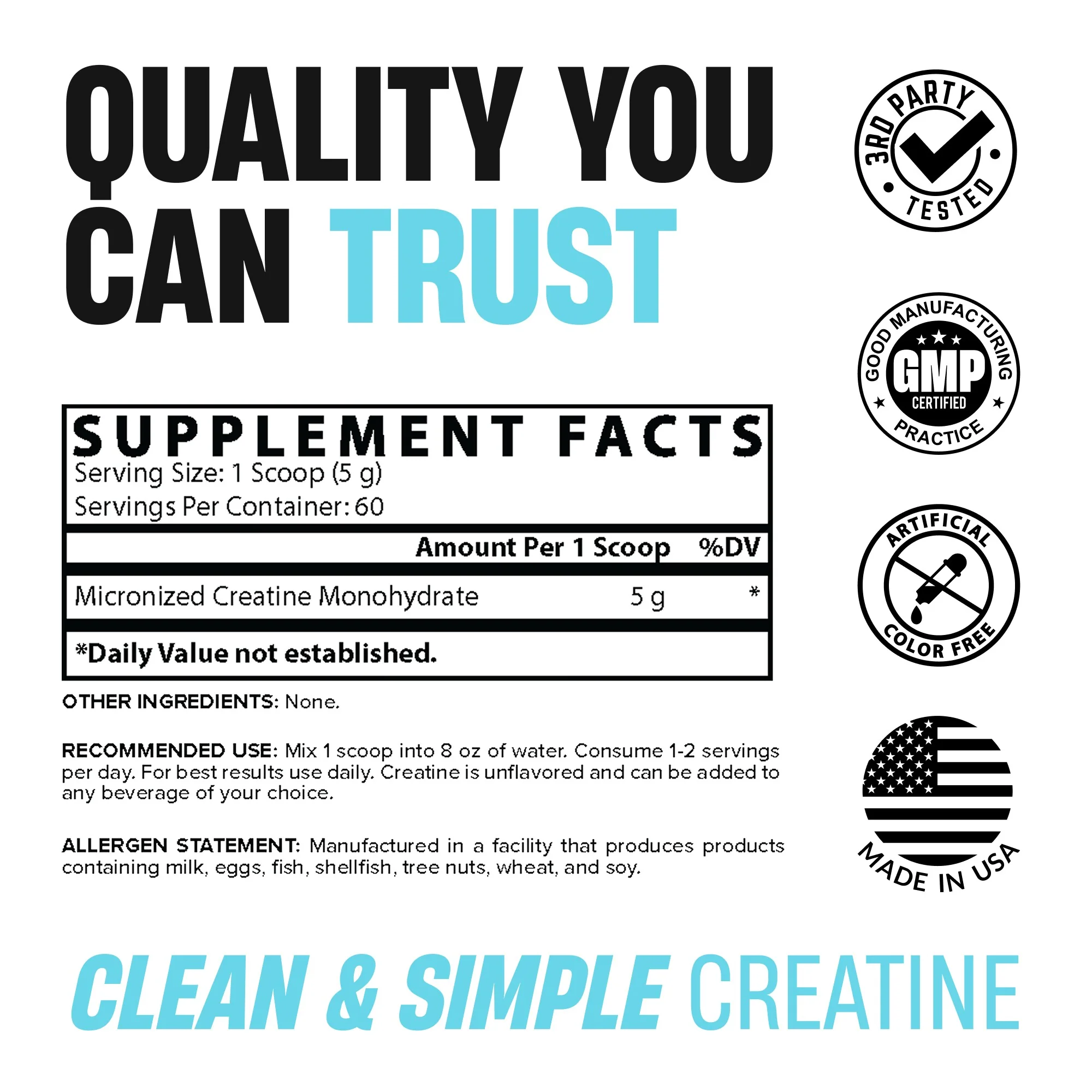 Creatine Monohydrate Essentials 300&nbsp;g - Image 5