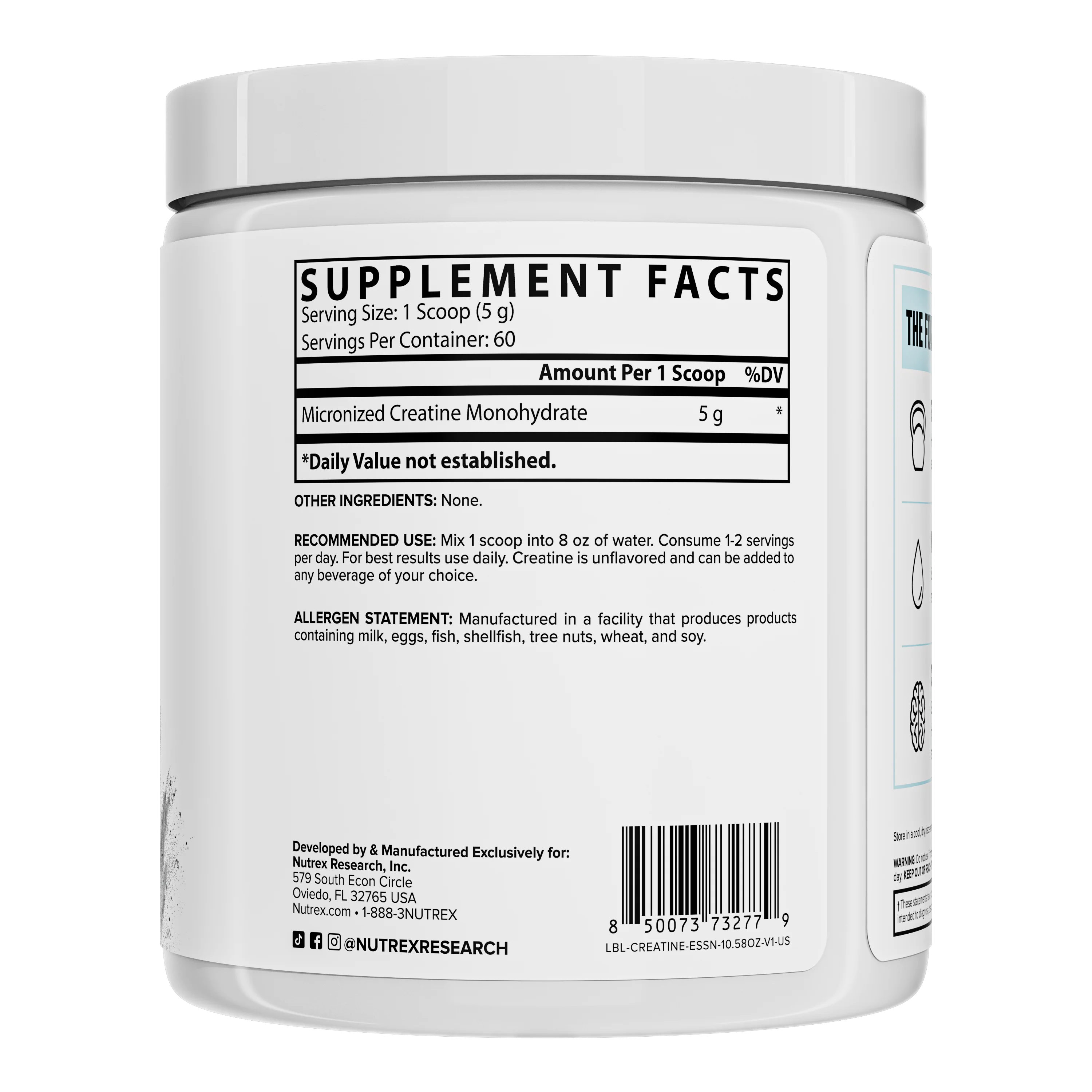 Creatine Monohydrate Essentials 300&nbsp;g - Image 7