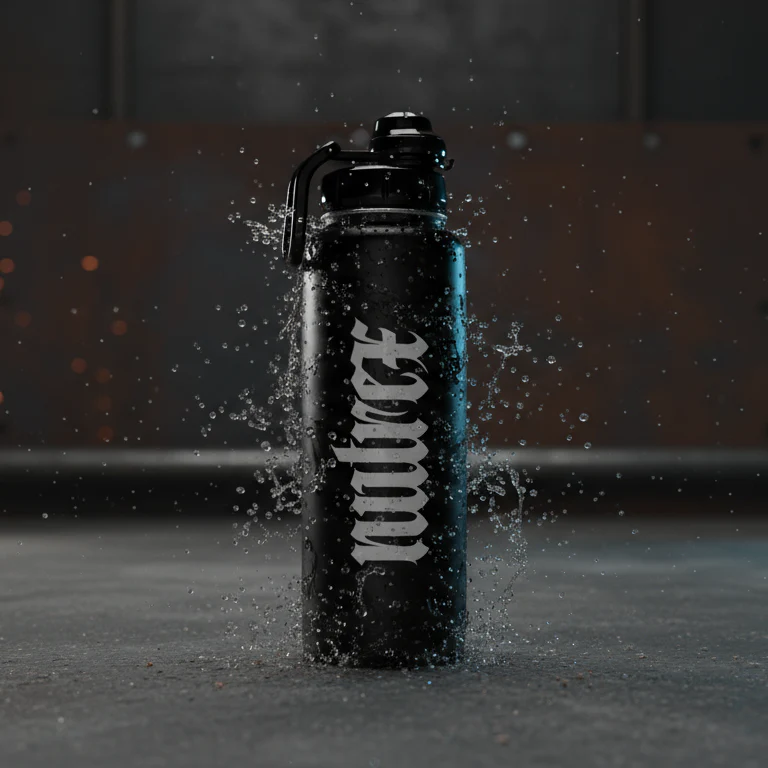 Nutrex Gothic Logo Thermal Water Bottle - Image 4